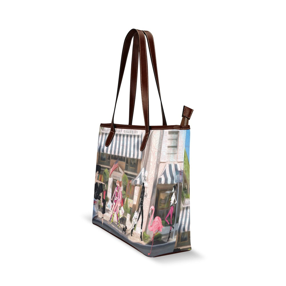 WORTH AVE BOOK TOTE