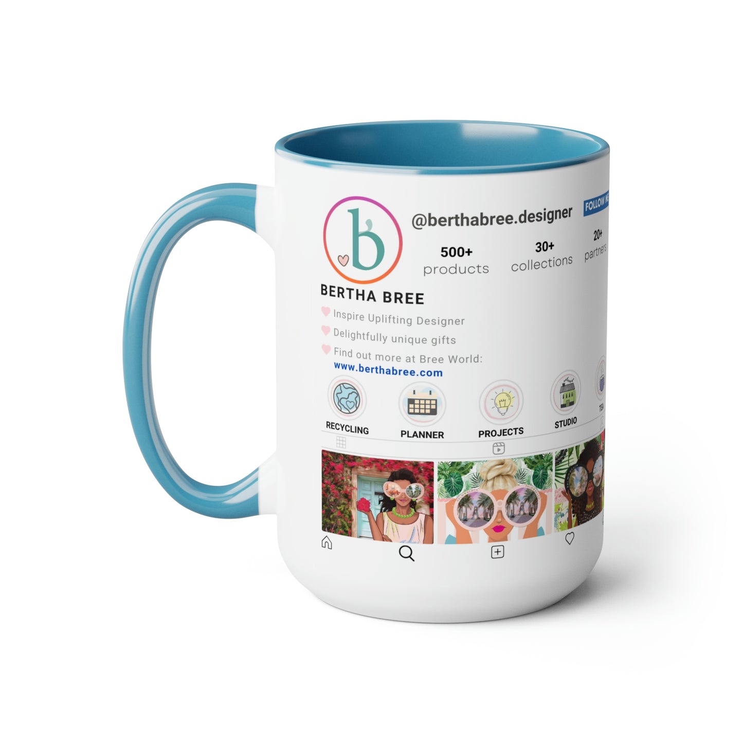 INSTAGRAM PERSONALIZED MUG 15oz