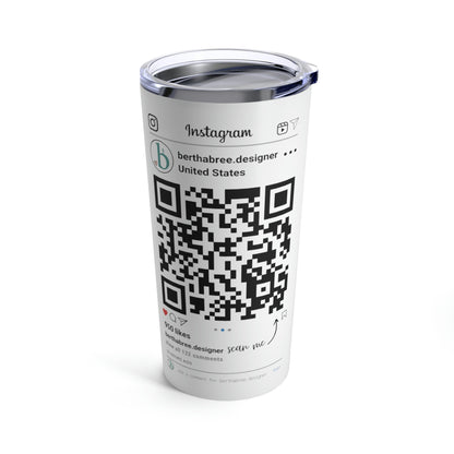 INSTAGRAM PERSONALIZED TUMBLER 20oz