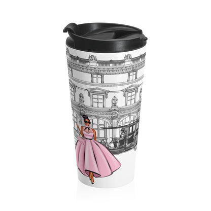VICTORIA STAINLESS STEEL TRAVEL MUG