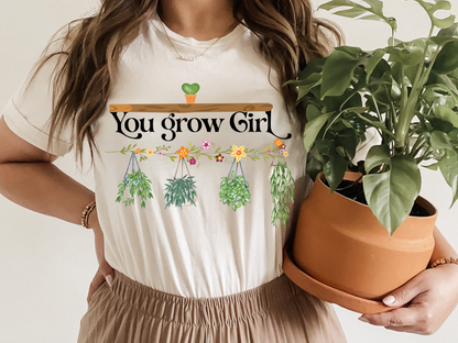 HOYAHOLIC YOU GROW GIRL SHORT SLEEVE TEE