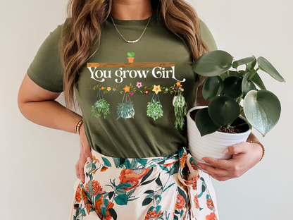 HOYAHOLIC YOU GROW GIRL SHORT SLEEVE TEE