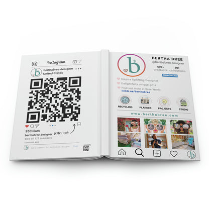 Instagram Personalized Hardcover Journal