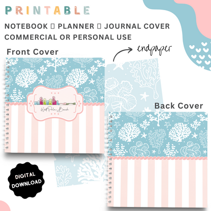 Planner me to - Printable Planner, Journal & Notepad Cover