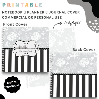 Planner me to - Printable Planner, Journal & Notepad Cover