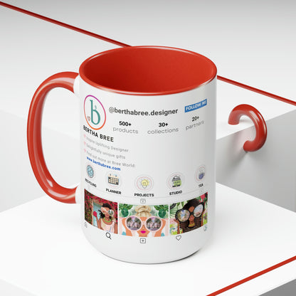 INSTAGRAM PERSONALIZED MUG 15oz