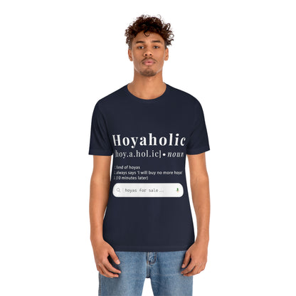 HOYAHOLIC DICTIONARY DEFINITION SHORT SLEEVE TEE