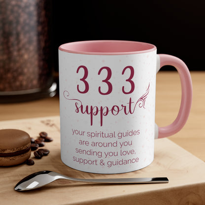 ANGEL NUMBER 333 JAZZBERRY MUG, 11OZ