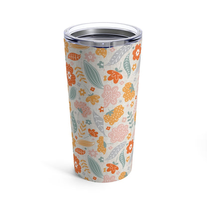 SHABREE SPRING ORANGE TUMBLER 20oz
