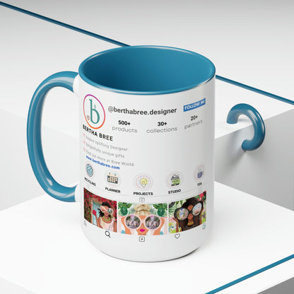 INSTAGRAM PERSONALIZED MUG 15oz