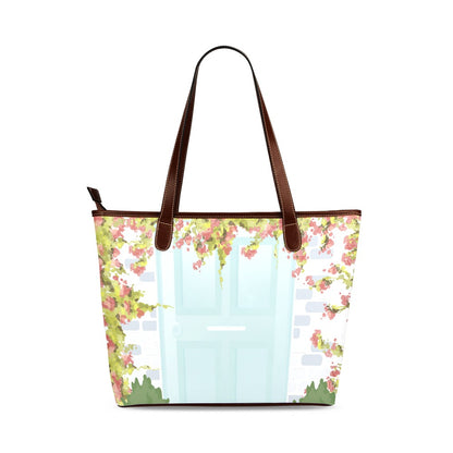 TURQUOISE DOOR - PERUVIAN AVENUE BOOK TOTE