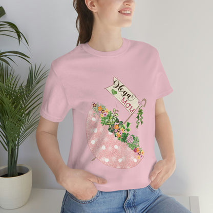 HOYAHOLIC PINK UMBRELLA SHORT SLEEVE TEE
