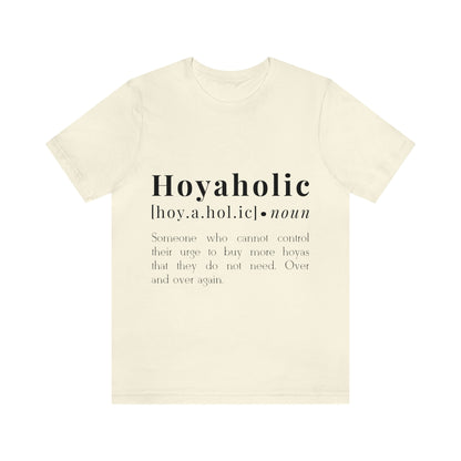 HOYAHOLIC DICTIONARY DEFINITION SHORT SLEEVE TEE