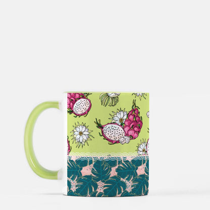 Anna Molda Mug 11 oz. (Green + White)
