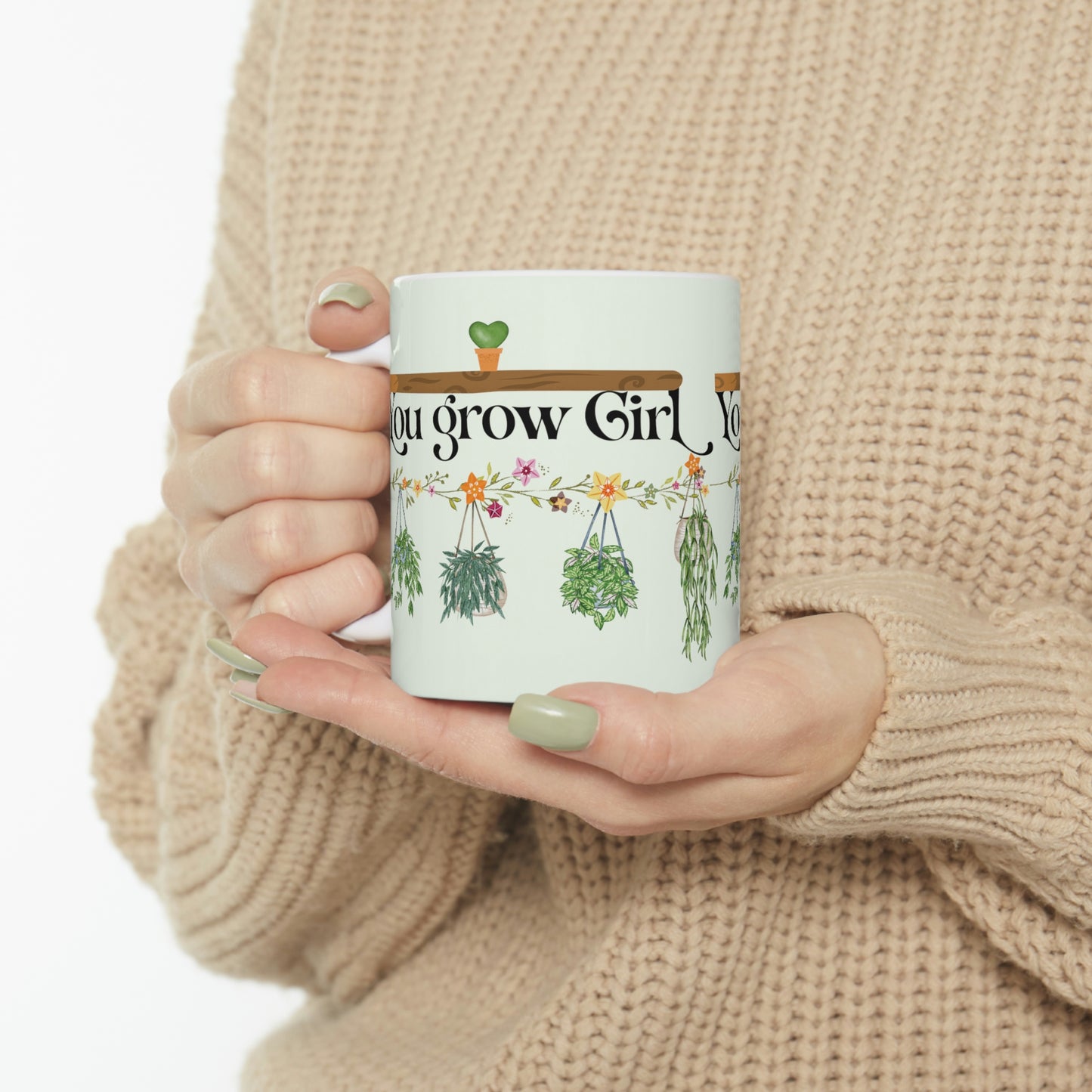 HOYAHOLIC YOU GROW GIRL MUG 11oz