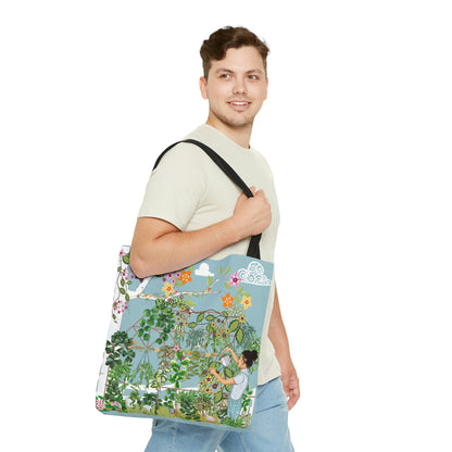 HOYAHOLIC HOYA HOUSE TOTE BAG