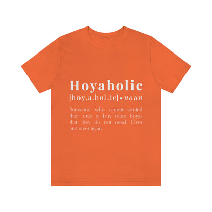 HOYAHOLIC DICTIONARY DEFINITION SHORT SLEEVE TEE