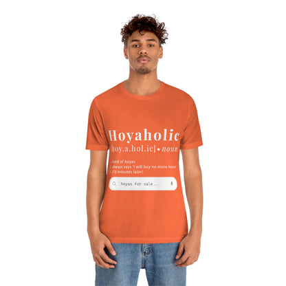 HOYAHOLIC DICTIONARY DEFINITION SHORT SLEEVE TEE
