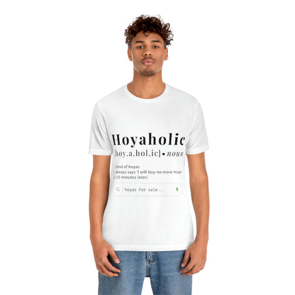 HOYAHOLIC DICTIONARY DEFINITION SHORT SLEEVE TEE