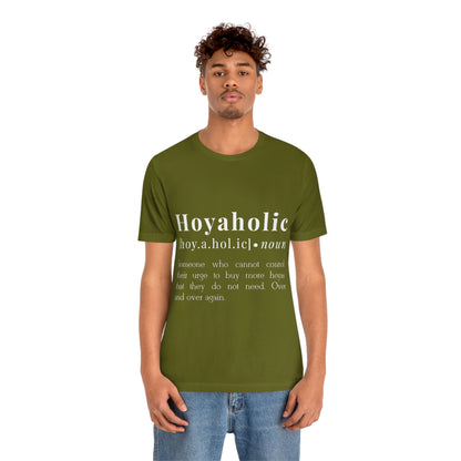 HOYAHOLIC DICTIONARY DEFINITION SHORT SLEEVE TEE