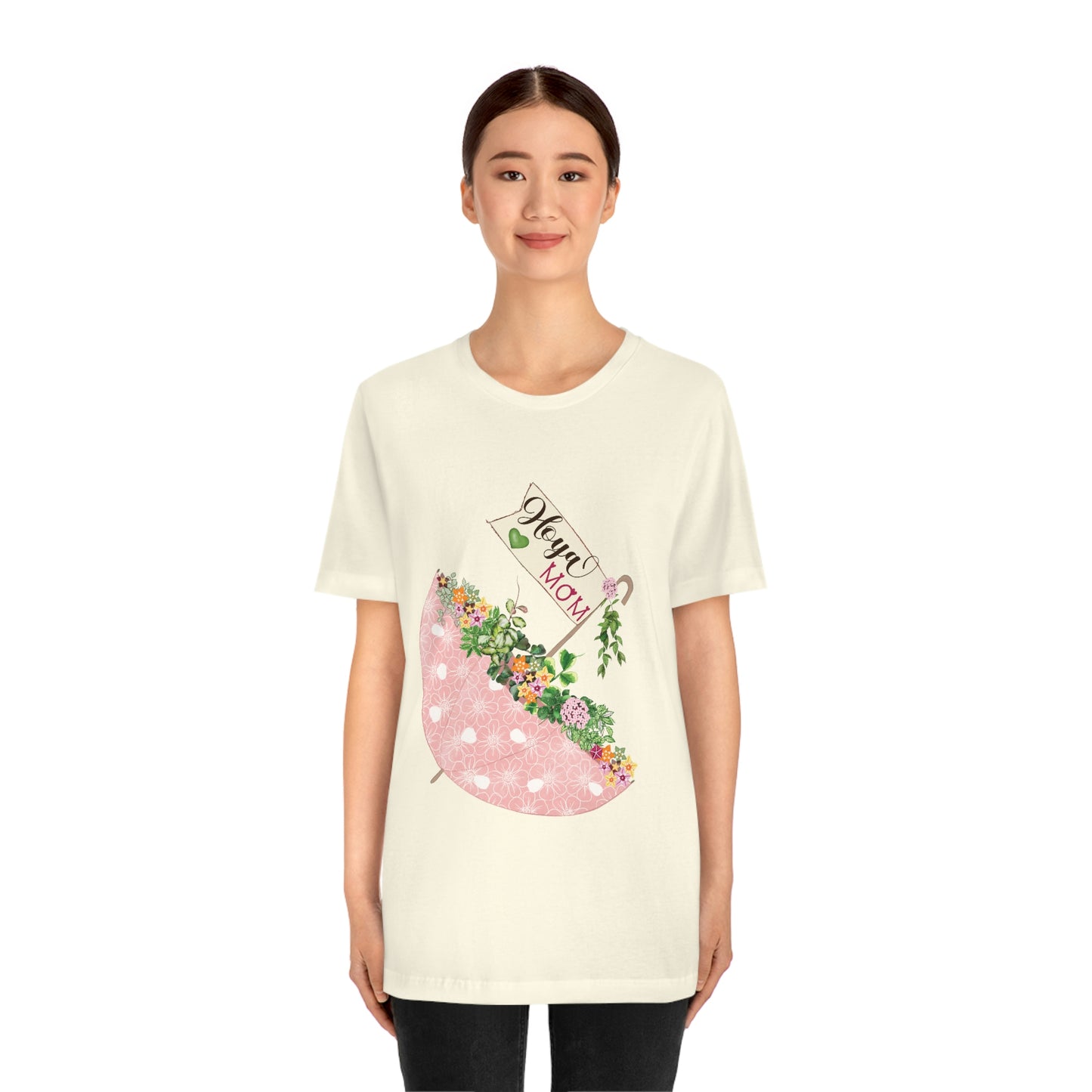 HOYAHOLIC PINK UMBRELLA SHORT SLEEVE TEE