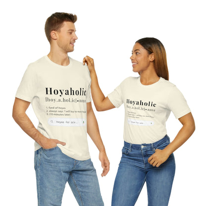 HOYAHOLIC DICTIONARY DEFINITION SHORT SLEEVE TEE