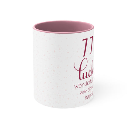 ANGEL NUMBER 777 JAZZBERRY MUG, 11OZ