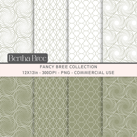 Fancy Bree - Olive Green