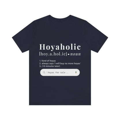 HOYAHOLIC DICTIONARY DEFINITION SHORT SLEEVE TEE