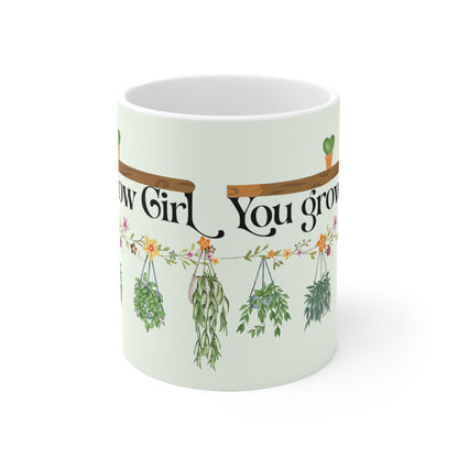 HOYAHOLIC YOU GROW GIRL MUG 11oz