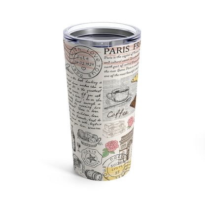 PARIS LAMOUR BONJOUR TUMBLER 20oz