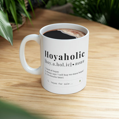 HOYAHOLIC DICTIONARY DEFINITION MUG 11oz