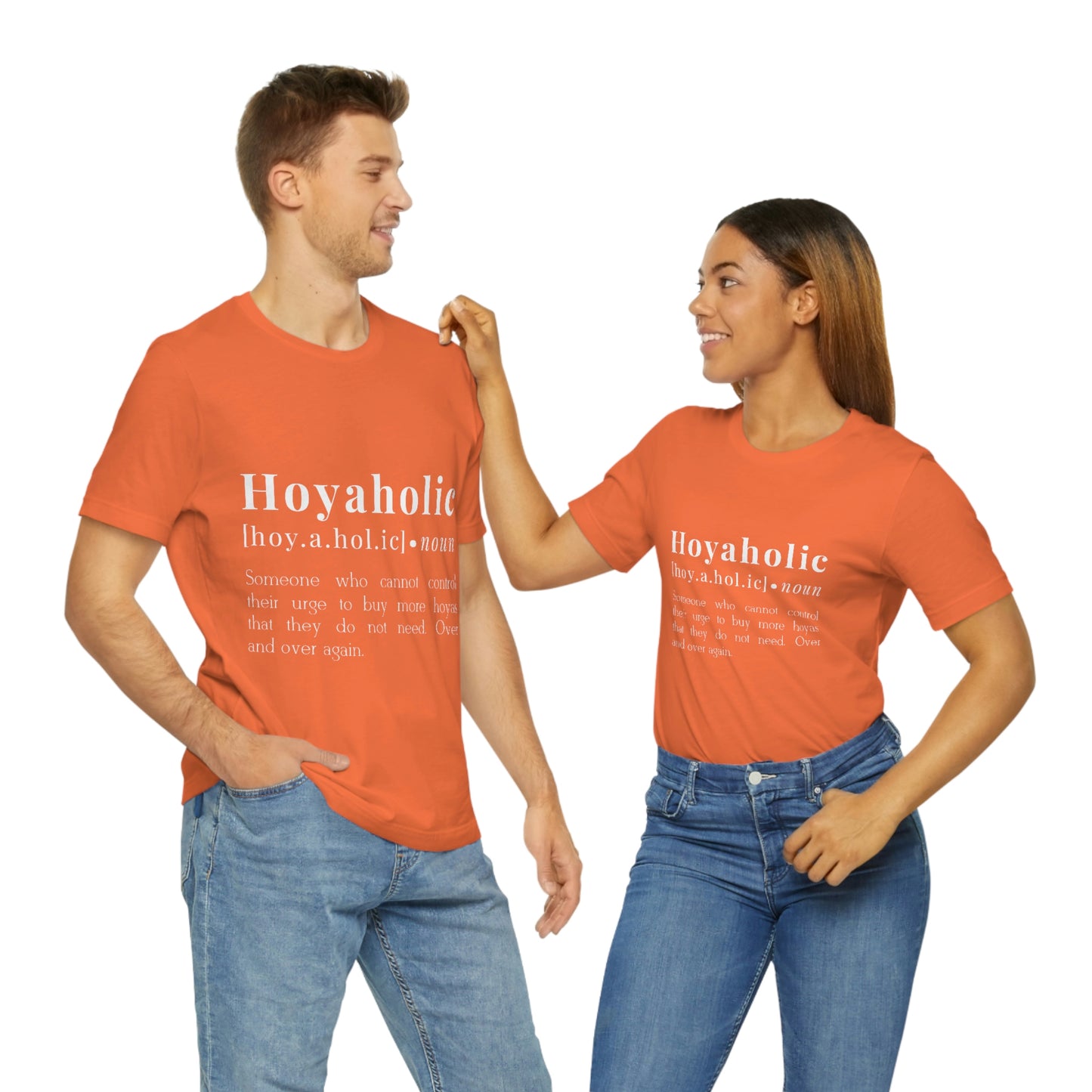 HOYAHOLIC DICTIONARY DEFINITION SHORT SLEEVE TEE