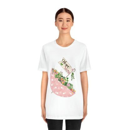 HOYAHOLIC PINK UMBRELLA SHORT SLEEVE TEE