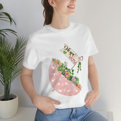 HOYAHOLIC PINK UMBRELLA SHORT SLEEVE TEE
