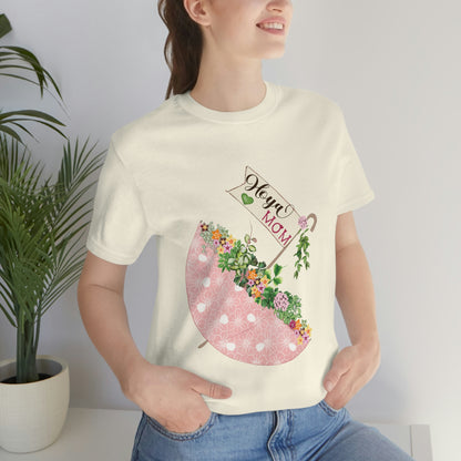 HOYAHOLIC PINK UMBRELLA SHORT SLEEVE TEE