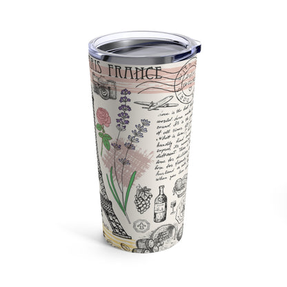 PARIS LAMOUR BONJOUR TUMBLER 20oz