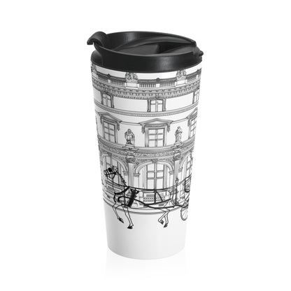 VICTORIA STAINLESS STEEL TRAVEL MUG