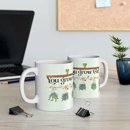 HOYAHOLIC YOU GROW GIRL MUG 11oz