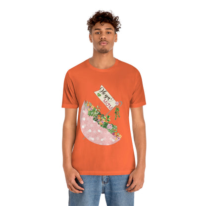 HOYAHOLIC PINK UMBRELLA SHORT SLEEVE TEE