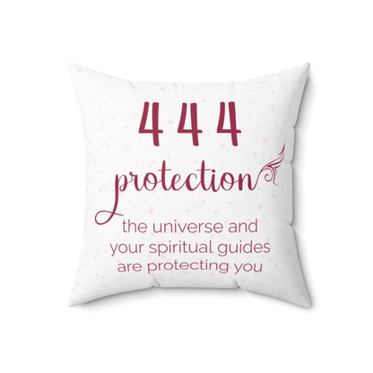Angel Number 444 Jazzberry Cushion