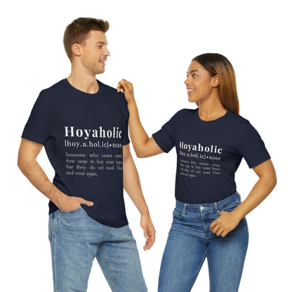 HOYAHOLIC DICTIONARY DEFINITION SHORT SLEEVE TEE