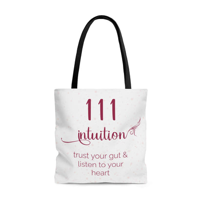 ANGEL NUMBER 111 JAZZBERRY TOTE BAG
