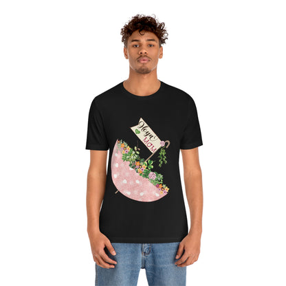 HOYAHOLIC PINK UMBRELLA SHORT SLEEVE TEE