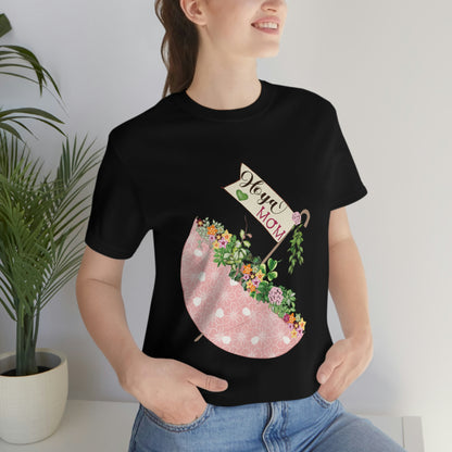 HOYAHOLIC PINK UMBRELLA SHORT SLEEVE TEE