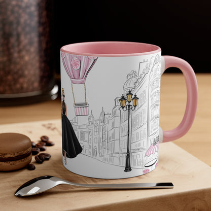 CHARLOTTE IN PARIS COFFEE MUG, 11OZ
