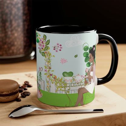 HOYAHOLIC HIGH TEA GARDEN TWO-TONE MUG 11oz